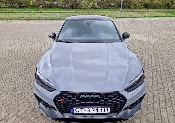 Audi RS5 cena 239000 przebieg: 72000, rok produkcji 2018 z Gdańsk małe 781